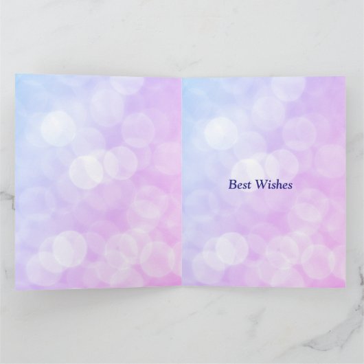 Sapphire Greeting, geboortedag september Kaart (Binnen)