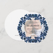 Sapphire Huwelijksverjaardag Kaart (Voorkant / Achterkant)