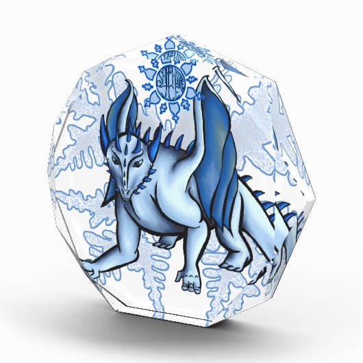 Sapphire Ice "Krijg je eigen draak" Fotoblokken (Rechts)