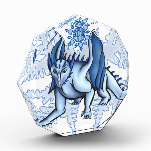 Sapphire Ice "Krijg je eigen draak" Fotoblokken (Links)