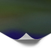 Sapphire Iris Poster | Botanische Macro Kunst (Hoek)