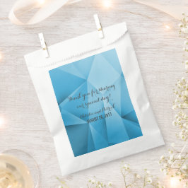 Sapphire Jewel Tones Wedding Favor Bags Bedankzakje