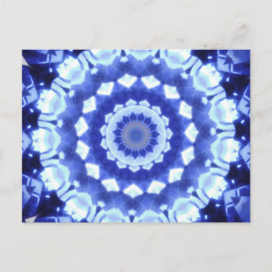 Sapphire Kaleidoscope Briefkaart
