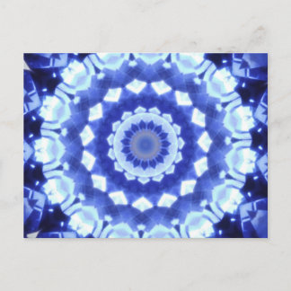Sapphire Kaleidoscope Briefkaart