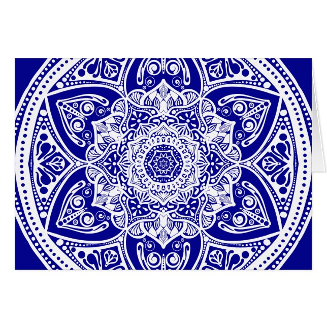 Sapphire Mandala (Voorkant Horizontaal)