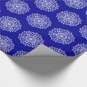 Sapphire Mandala Cadeaupapier (Hoek)
