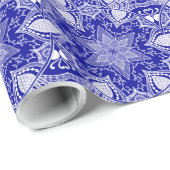 Sapphire Mandala Cadeaupapier (Rol Hoek)
