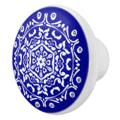 Sapphire Mandala Keramische Knop (Rechts)