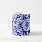 Sapphire Mandala Koffiemok (Voorkant links)