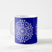 Sapphire Mandala Koffiemok (Voorkant links)