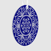 Sapphire Mandala Ornament (voorkant)