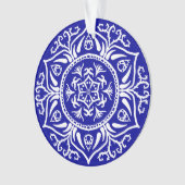Sapphire Mandala Ornament (voorkant)