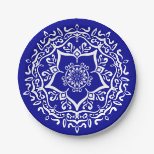 Sapphire Mandala Papieren Bordje