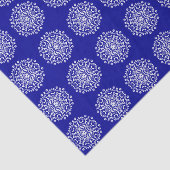 Sapphire Mandala Tissuepapier (Detail)