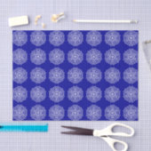 Sapphire Mandala Tissuepapier (Craft)