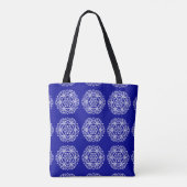 Sapphire Mandala Tote Bag (Achterkant)