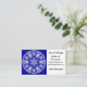 Sapphire Mandala Visitekaartje (Staand voorkant)