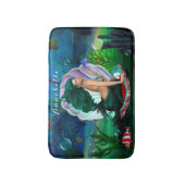 Sapphire Mermaid Badmat (Voorkant Verticaal)