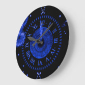 Sapphire Midnight Clock Grote Klok (Hoek)