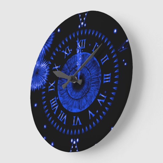 Sapphire Midnight Clock Grote Klok (Hoek)