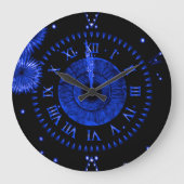 Sapphire Midnight Clock Grote Klok (Voorkant)