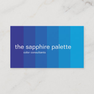 Sapphire Ombre Panels Visitekaartje