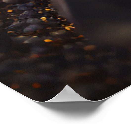 Sapphire Ore Macro Poster - Metamorphic Rock Print (Hoek)