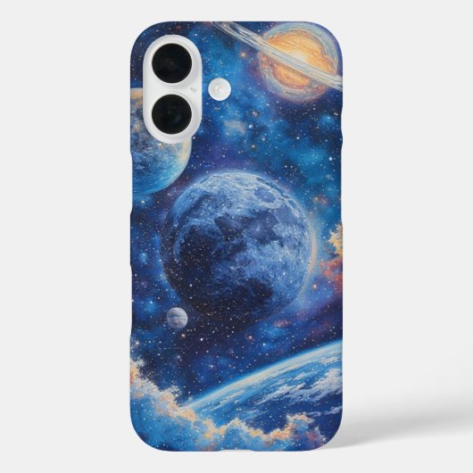 Sapphire Planet Symphony Case-Mate iPhone Case (Achterkant)