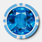 Sapphire Poker Chips (Voorkant)