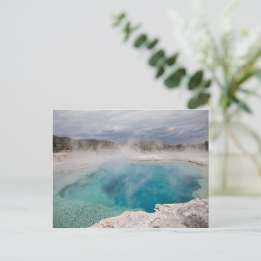 Sapphire Pool Briefkaart (Staand voorkant)