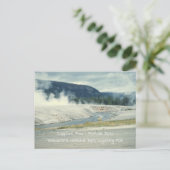 Sapphire Pool Firehole, Yellowstone Briefkaart (Staand voorkant)