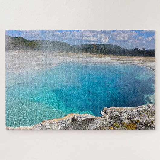 Sapphire Pool, Yellowstone National Park Legpuzzel (Horizontaal)