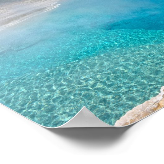 Sapphire Pool, Yellowstone National Park Poster (Hoek)