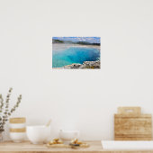 Sapphire Pool, Yellowstone National Park Poster (Keuken)