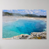 Sapphire Pool, Yellowstone National Park Poster (Voorkant)