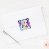 Sapphire Princess Sticker Design (Envelop)
