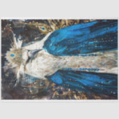 Sapphire Raven Royalty Decoupage Tissuepapier (Voorkant)