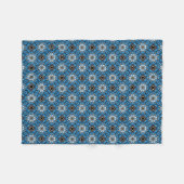 Sapphire Reverie  Fleece Deken (Voorkant (Horizontaal))