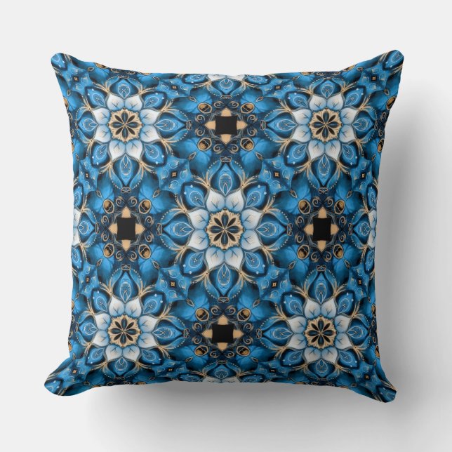 Sapphire Reverie Worpillow Kussen (Voorkant)