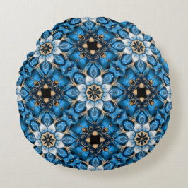 Sapphire Reverie Worpillow Rond Kussen