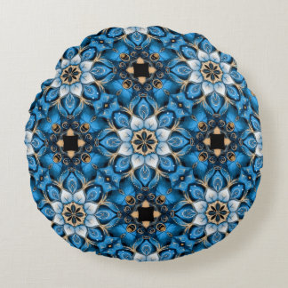 Sapphire Reverie Worpillow Rond Kussen