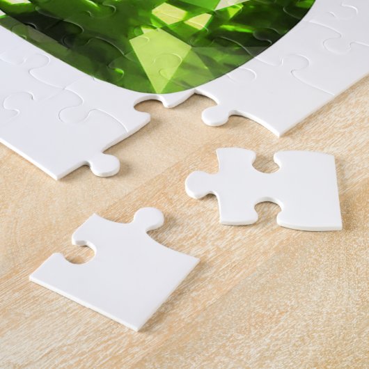 Sapphire, Ruby, Aqua, Gemstone Puzzle Legpuzzel (Zijkant)