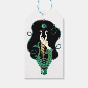 Sapphire September Birthstone Zeemeermin Siren Cadeaulabel