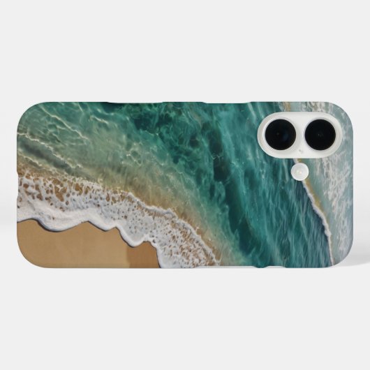 Sapphire Serenity Case-Mate iPhone Case (Achterkant (horizontaal))