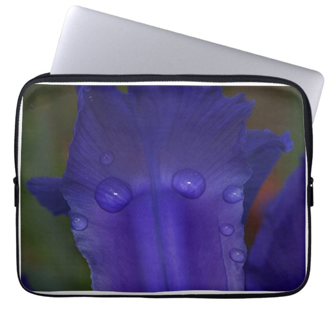 Sapphire Serenity  Laptop Sleeve (Voorkant)