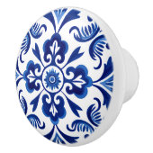 Sapphire Talavera Lissabon Patroonvormige Keramisc Keramische Knop (Rechts)