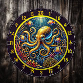 Sapphire Tentacle Octopus Dartboard Dartbord