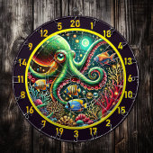 Sapphire Tentacle Octopus Dartboard Dartbord