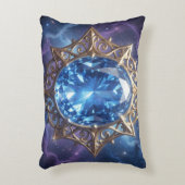 Sapphire – The Stone of Truth and Wisdom´5 Accent Kussen (Voorkant(Verticaal))