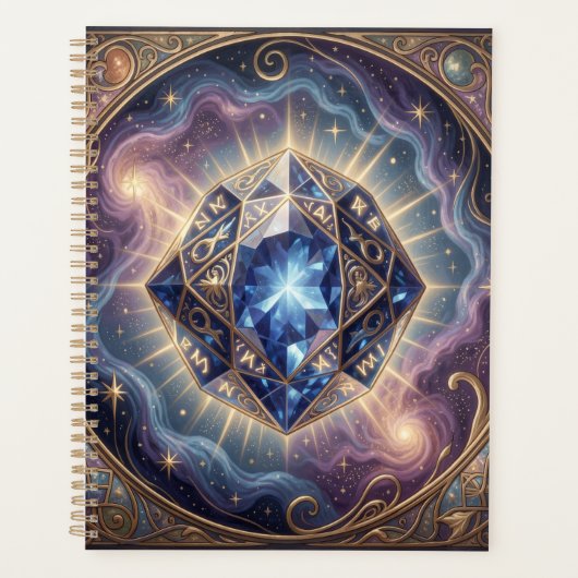 Sapphire – The Stone of Truth and Wisdom´7 Planner (Voorkant)